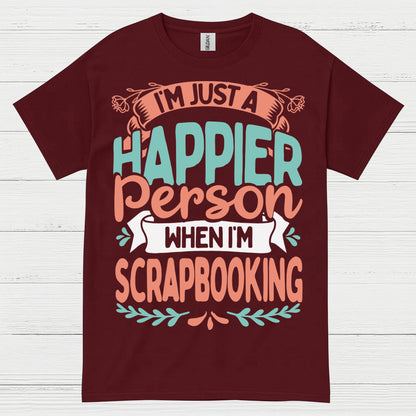 Happy Scrapbooking Lover Hobby Craft T Shirt