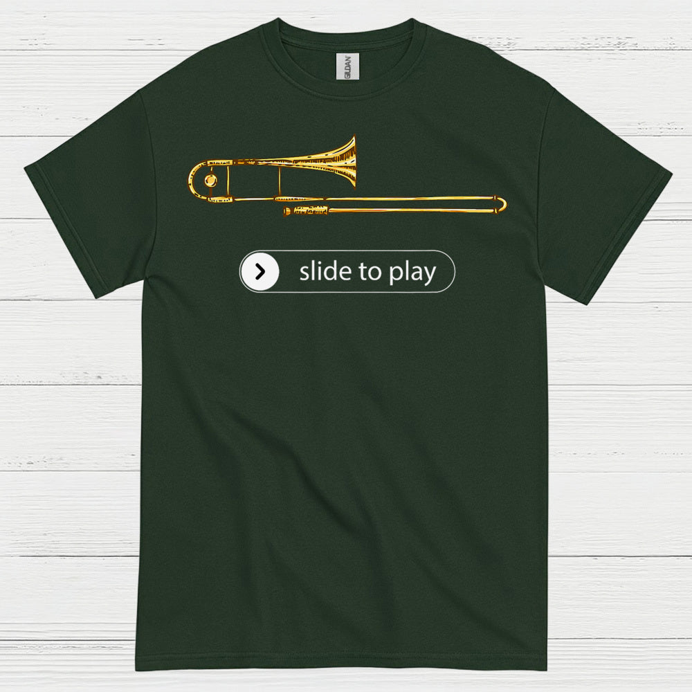 Slide To Play Trombone T Shirt