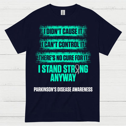 I Stand Strong Parkinson’s Awareness T Shirt