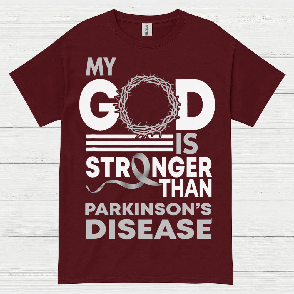 My God Is Stronger Parkinsons Faith T Shirt