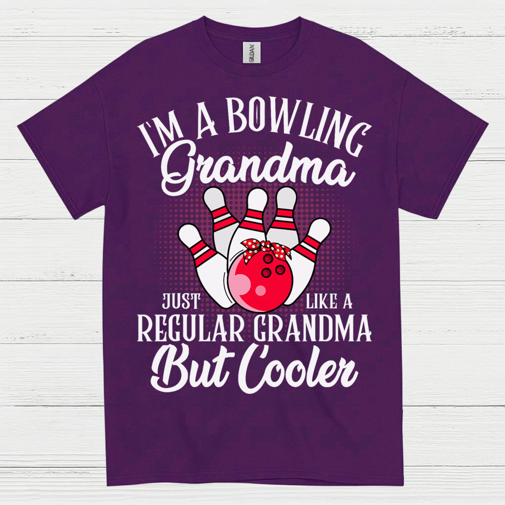 Bowling Grandma But Cooler T Shirt