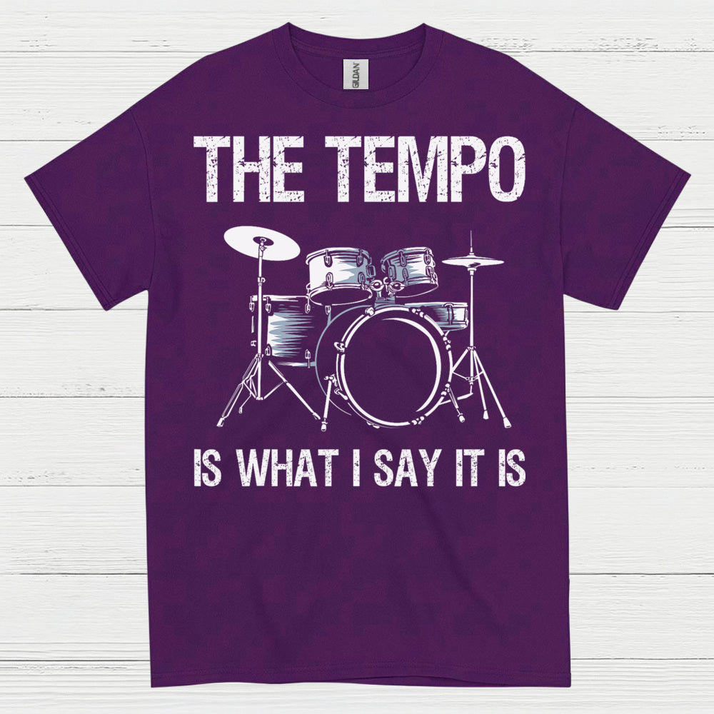 Tempo Boss Drummer T Shirt