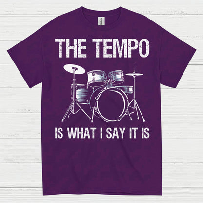 Tempo Boss Drummer T Shirt