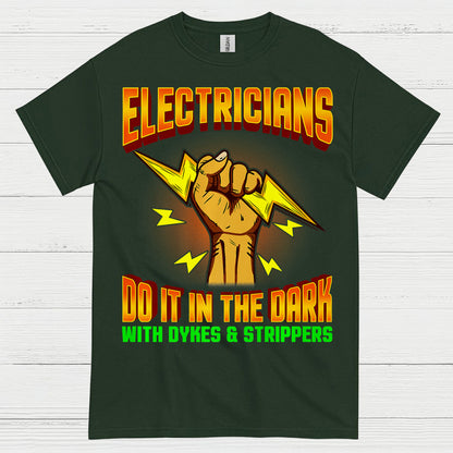 Electrician Dark Humor Graphic T Shirt