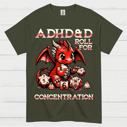 ADHD Dragon Gamer T Shirt