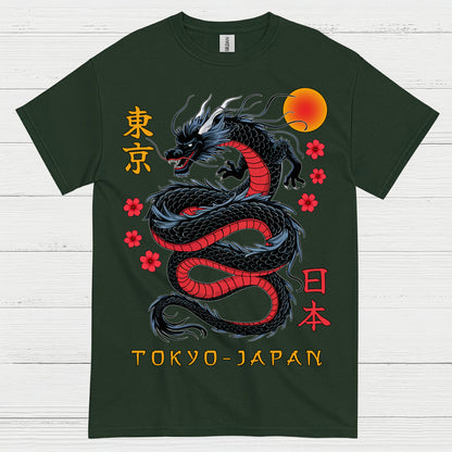 Tokyo Japan Dragon T Shirt