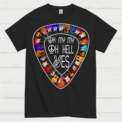 Oh Hell Yes Guitar Pick T Shirt