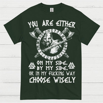 Choose Wisely Viking Warrior T Shirt