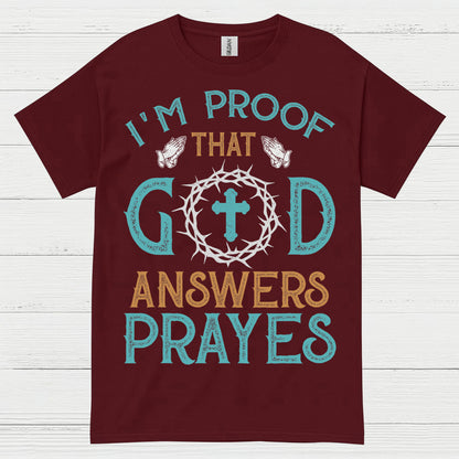 God Answers Prayers Christian T Shirt