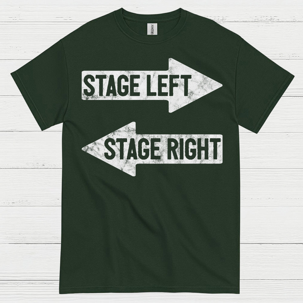 Stage Left Stage Right Theatre T Shirt