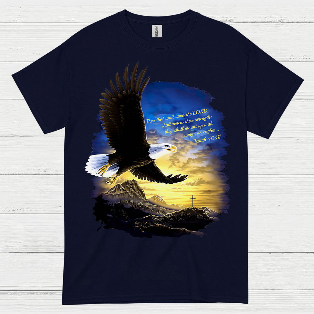 They That Wait Upon The Lord Eagle Faith T Shirt