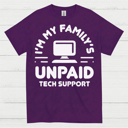 Unpaid Tech Support T Shirt