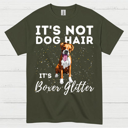 Boxer Glitter Funny T Shirt