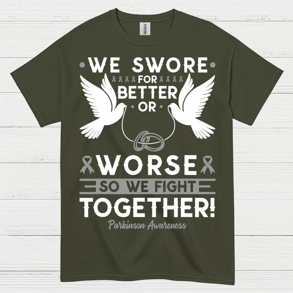 We Fight Together Parkinsons Awareness T Shirt