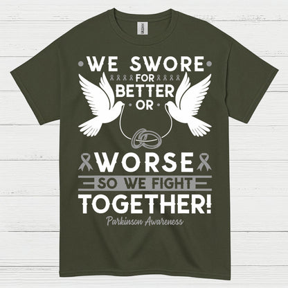 We Fight Together Parkinsons Awareness T Shirt