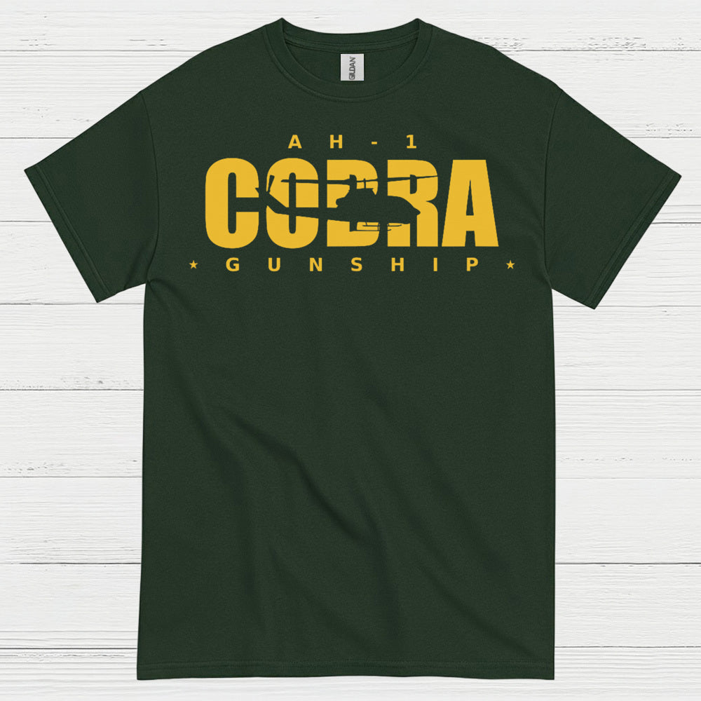 AH-1 Cobra Gunship Military T Shirt