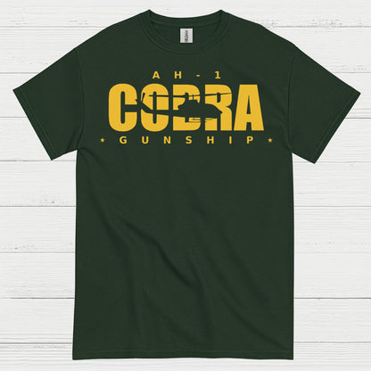 AH-1 Cobra Gunship Military T Shirt