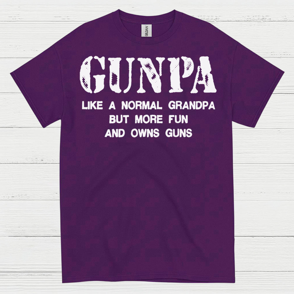 Gunpa Like A Normal Grandpa Funny T Shirt