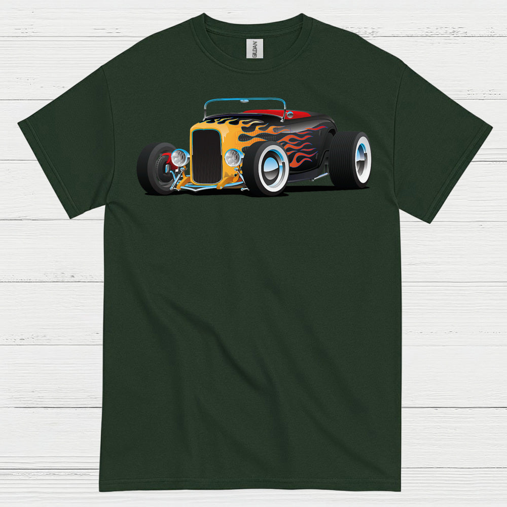 Flame Hot Rod T Shirt