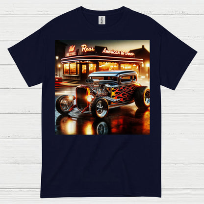 Classic Hot Rod Diner T Shirt