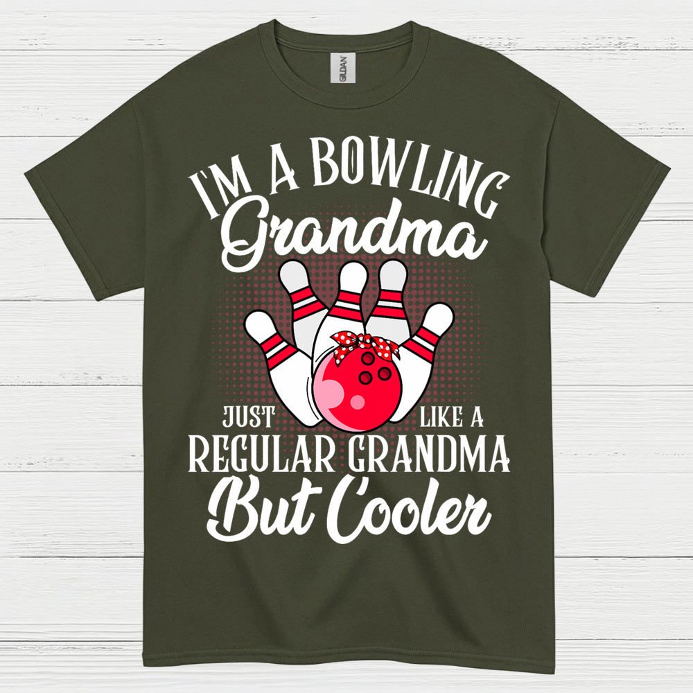 Bowling Grandma But Cooler T Shirt