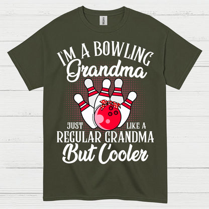 Bowling Grandma But Cooler T Shirt