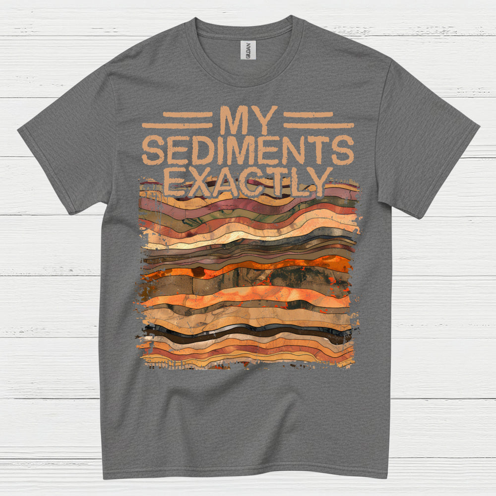 My Sediments Exactly Geologist T Shirt