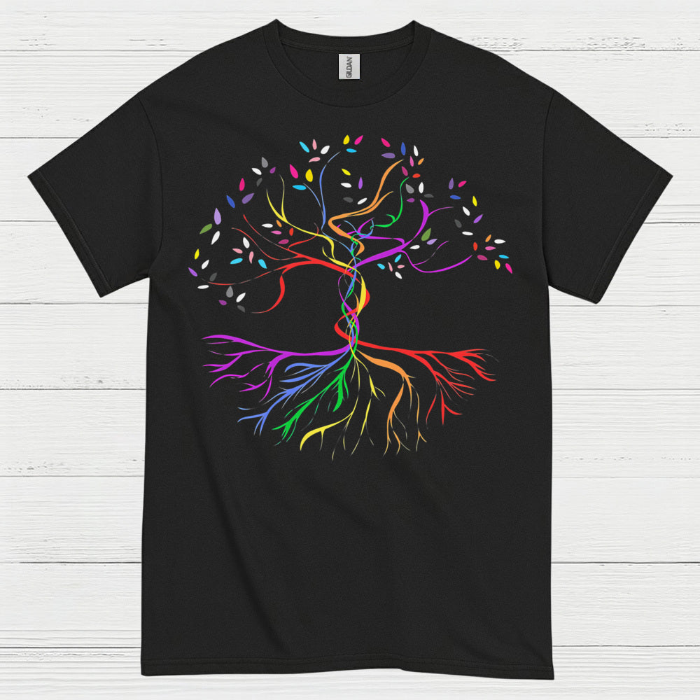 Rainbow Tree of Life T Shirt