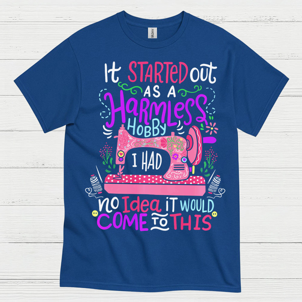 Colorful Harmless Hobby Sewing T Shirt