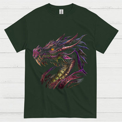 Fierce Dragon Head T Shirt