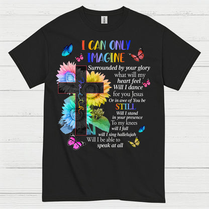 I Can Only Imagine Christian Worship T Shirt