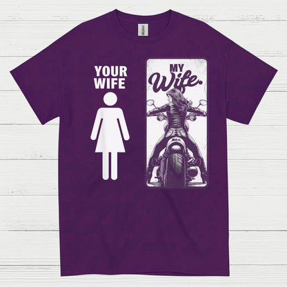 My Wife Motorcycle Humor T Shirt