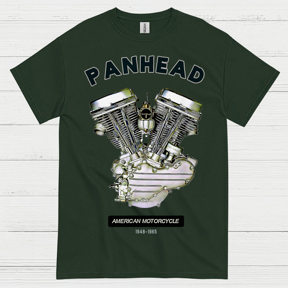 Panhead American Motorcycle Engine T Shirt