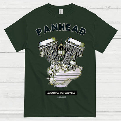 Panhead American Motorcycle Engine T Shirt