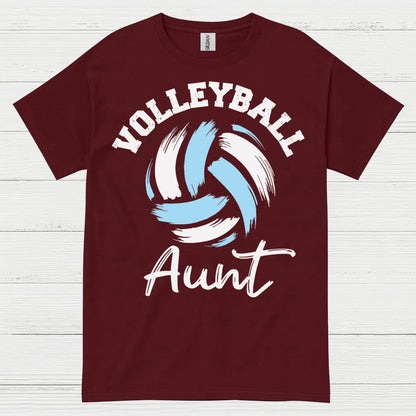 Proud Volleyball Aunt T Shirt