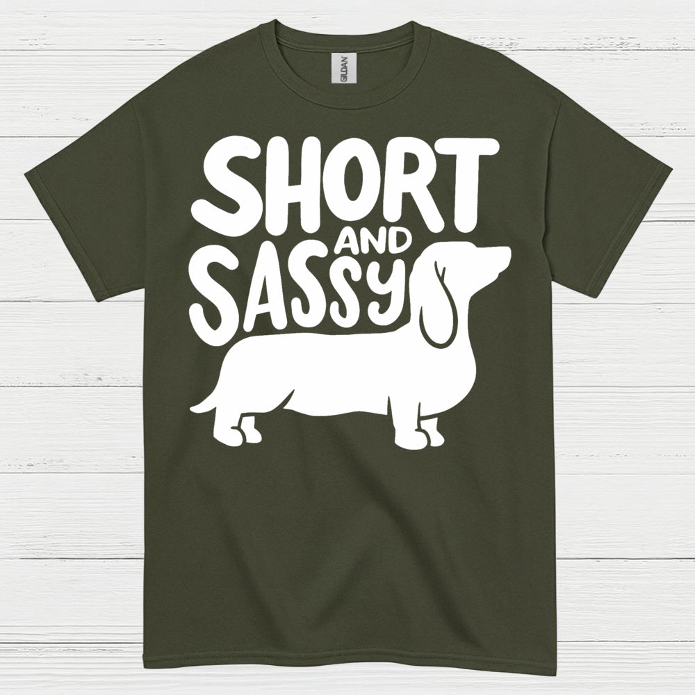 Short And Sassy Dachshund T Shirt