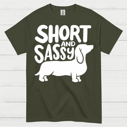 Short And Sassy Dachshund T Shirt
