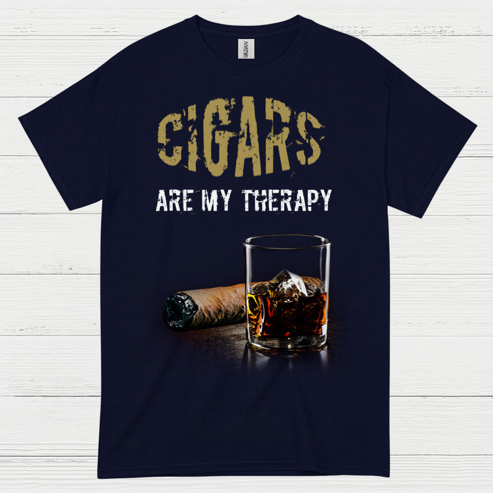 Cigars Are My Therapy T Shirt