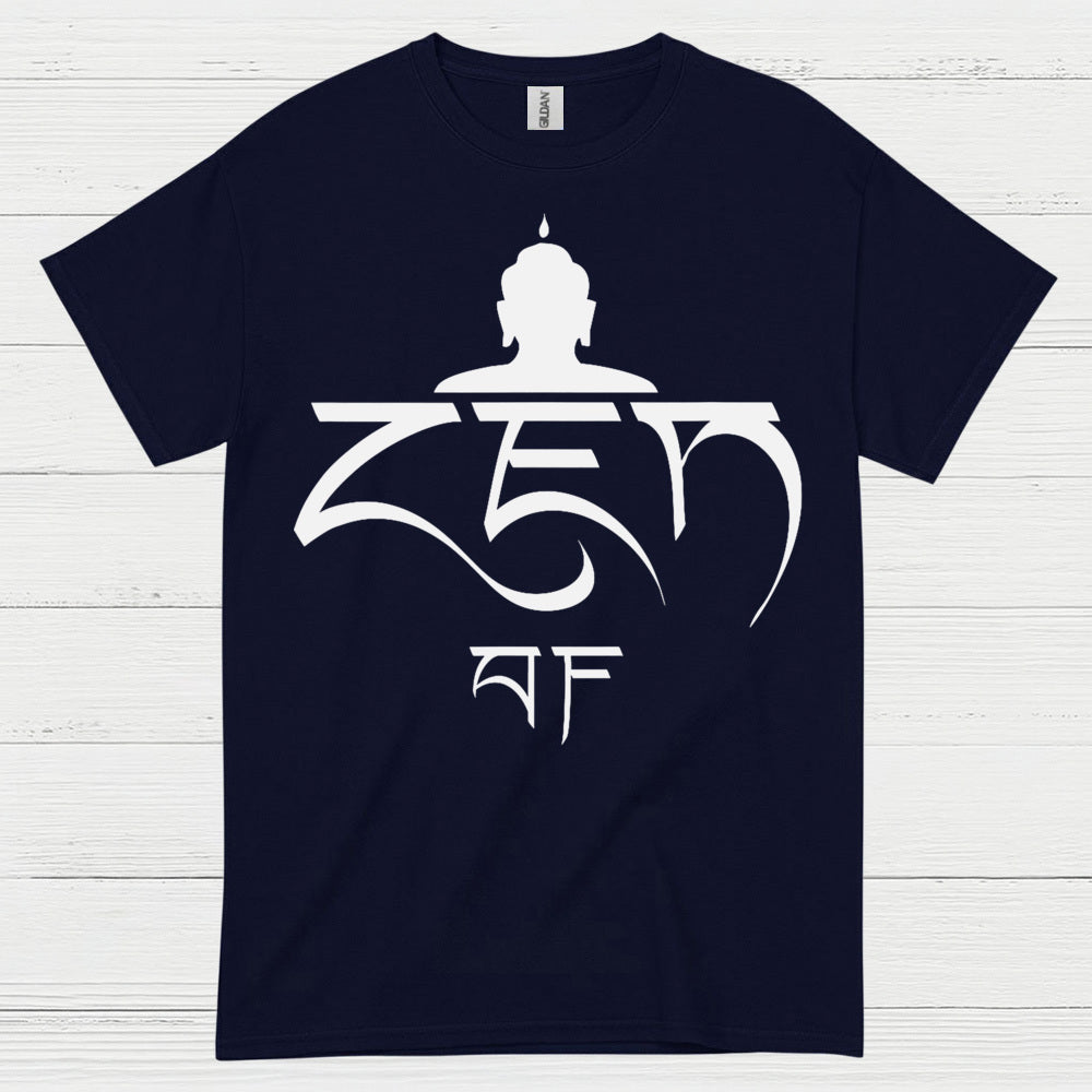 Zen Om Symbol Meditation T Shirt
