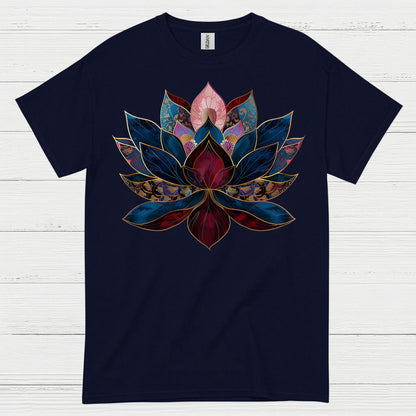 Sacred Lotus Mandala Yoga T Shirt