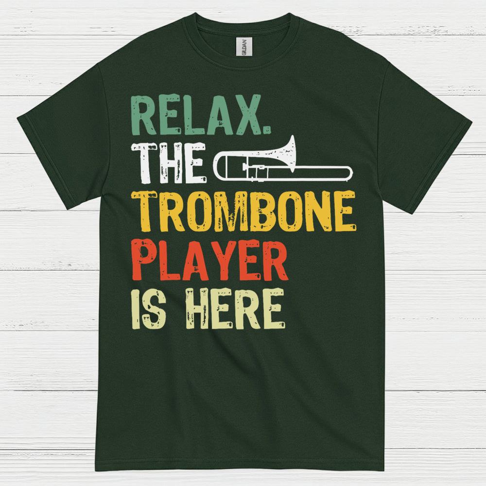 Relax Trombone Player Funny T Shirt