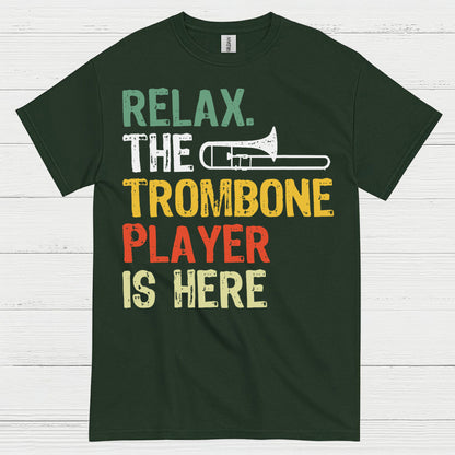 Relax Trombone Player Funny T Shirt