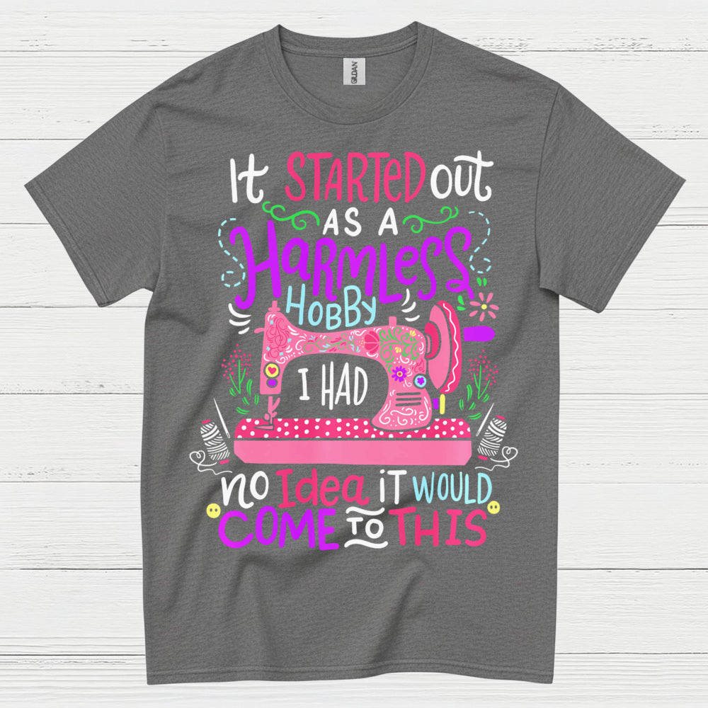 Colorful Harmless Hobby Sewing T Shirt