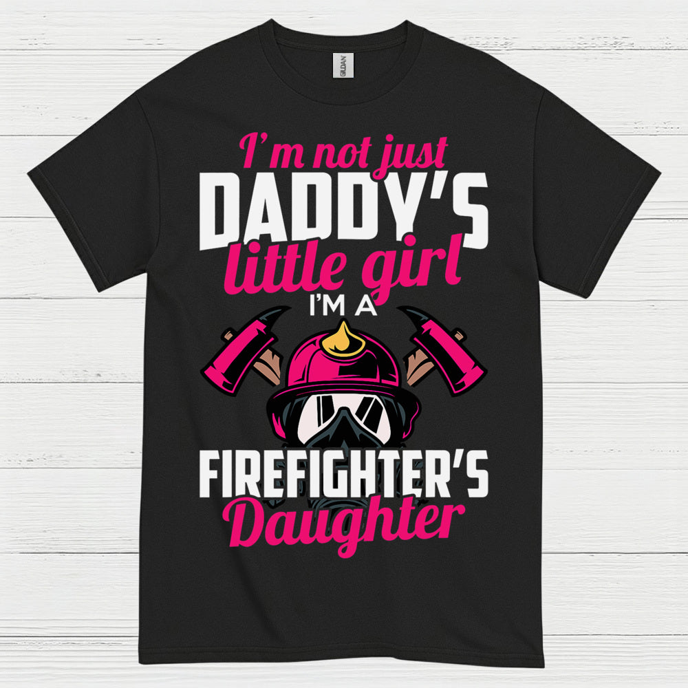 Firefighter’s Daughter Daddy’s Little Girl T Shirt