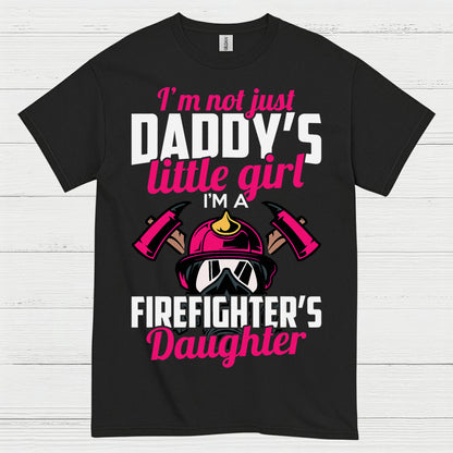 Firefighter’s Daughter Daddy’s Little Girl T Shirt