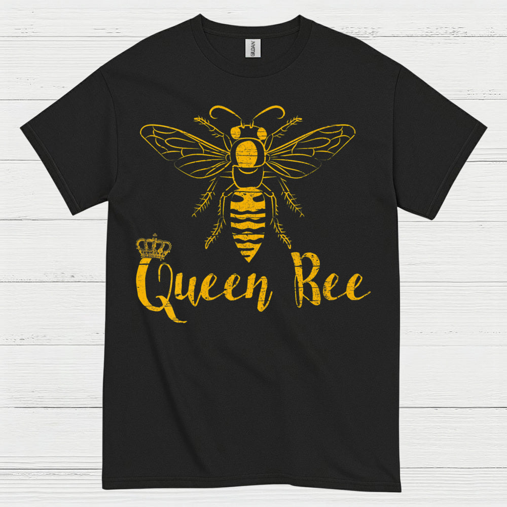 Queen Bee Vintage Bee Lover T Shirt