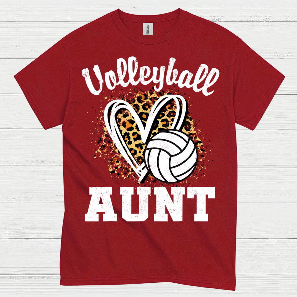 Volleyball Aunt T Shirt