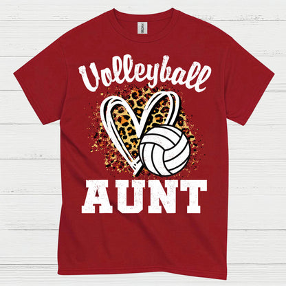 Volleyball Aunt T Shirt