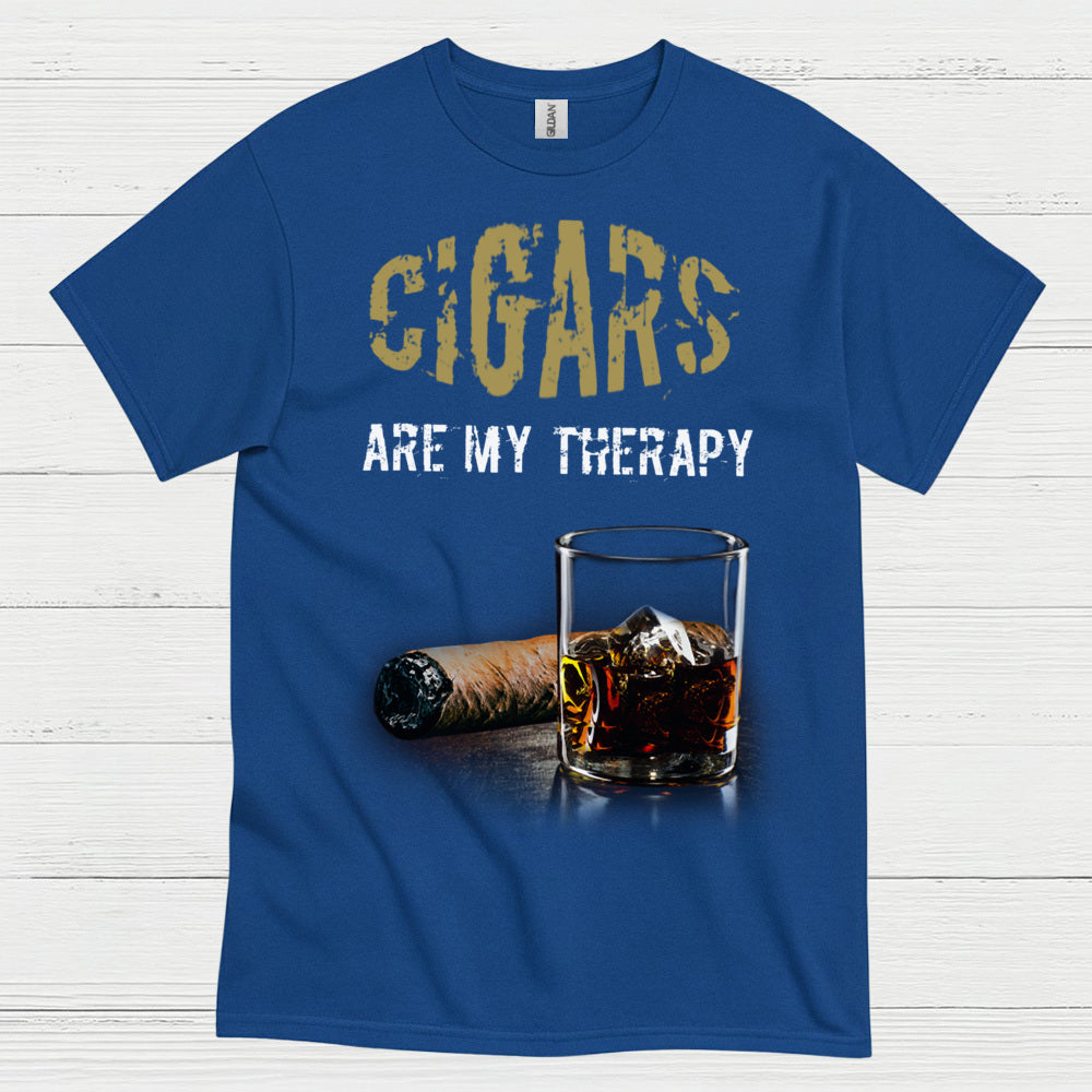 Cigars Are My Therapy T Shirt