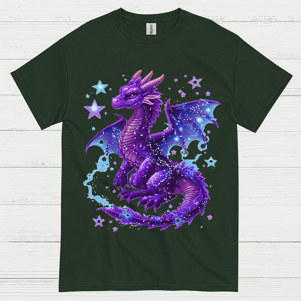 Galaxy Purple Dragon T Shirt